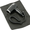 Black Hotel Hair Dryer 1650W with Bag